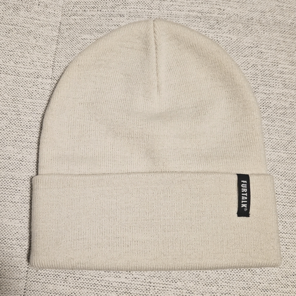 Beige Cream Beanie